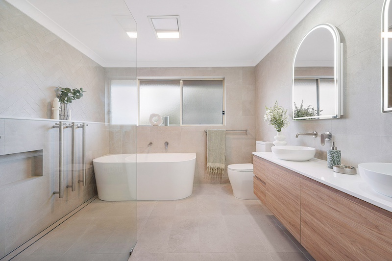 Experience a luxurious bathroom remodel with Dura Group. Elevate your home&rsquo;s style and functionality. Contact us today for your dream renovation!